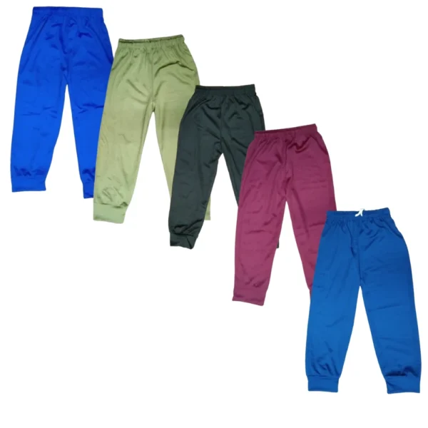 Tinkle Funky Kids Lycra Stretch Track Pant wth Pack of 5