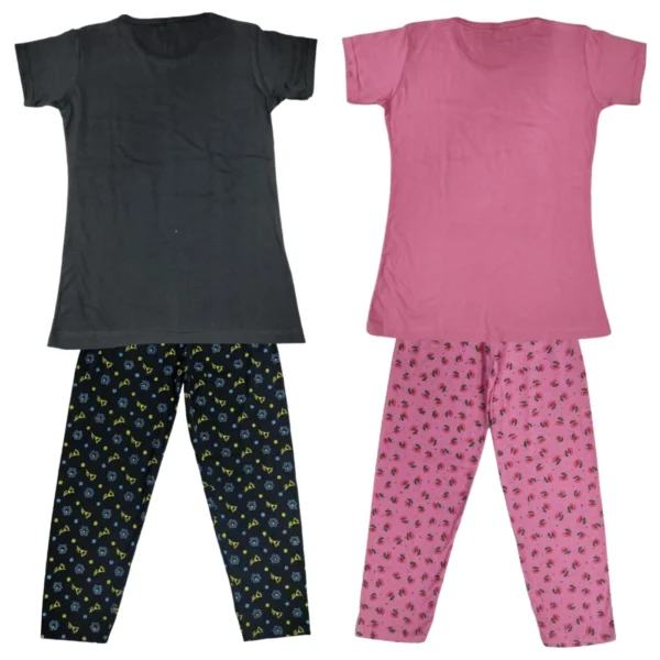 Girls Pyjama Combo Sets 2pk