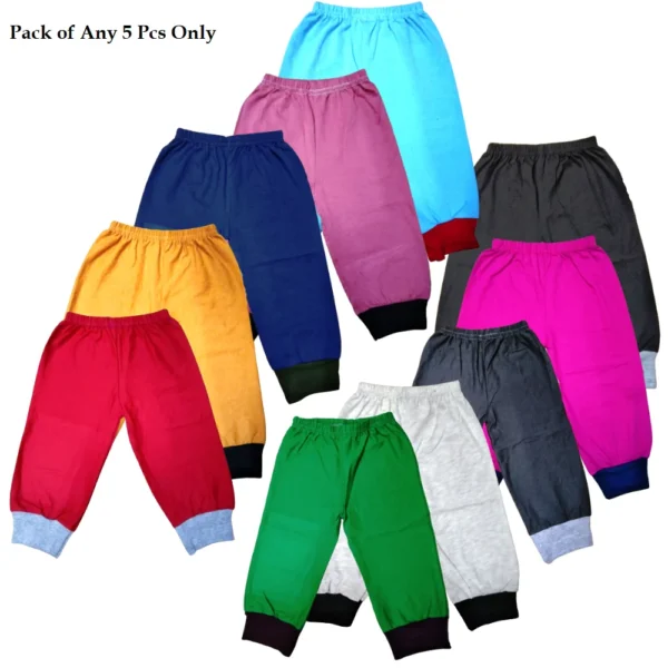 Modern Funky Boys Cotton Track Pant with pack of 10 (Cuff Bottom)