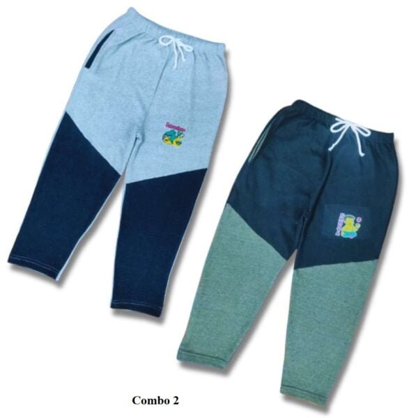 Laksima's Boys' Soft Cotton Track Pants with Hem & Pocket (Cut Pant) - Image 3