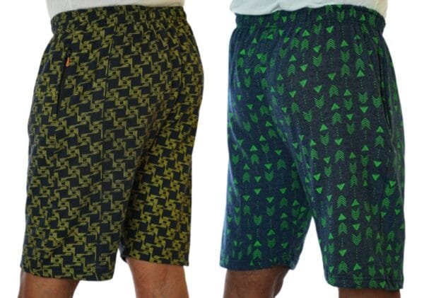Men's Cotton Bermuda Shorts with Zipper Pockets & Adjustable Waist - Image 6