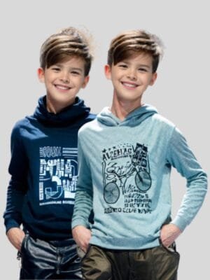 Laksima's Cute Kids Hooded Sweatshirts with Pack of 2