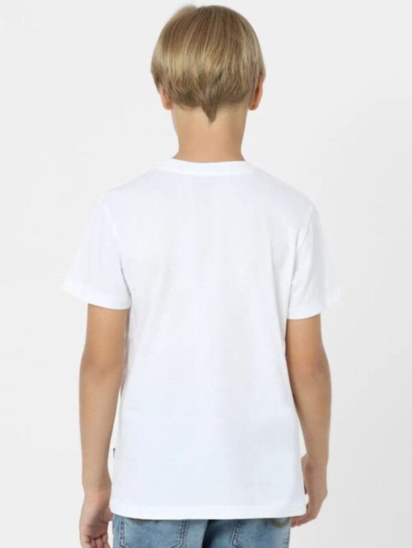 Seyor's Pure White Cotton Round Neck T-Shirt for Boys(12 Months to 13 Years) - Image 2