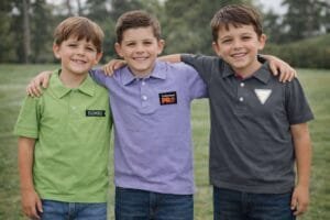 Classic Comfort: Laksima Boys' Polo T-Shirts with Pack of 3